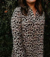 Urban Daizy - Leopard Print Maxi Dress