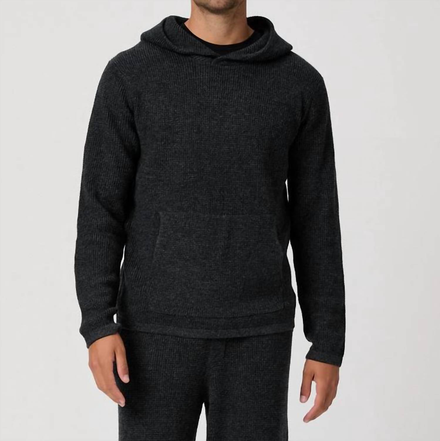 Paige Ojai Sweater Hoodie in thunder - men's shirt