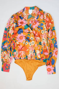 Entro - Floral Print Bodysuit