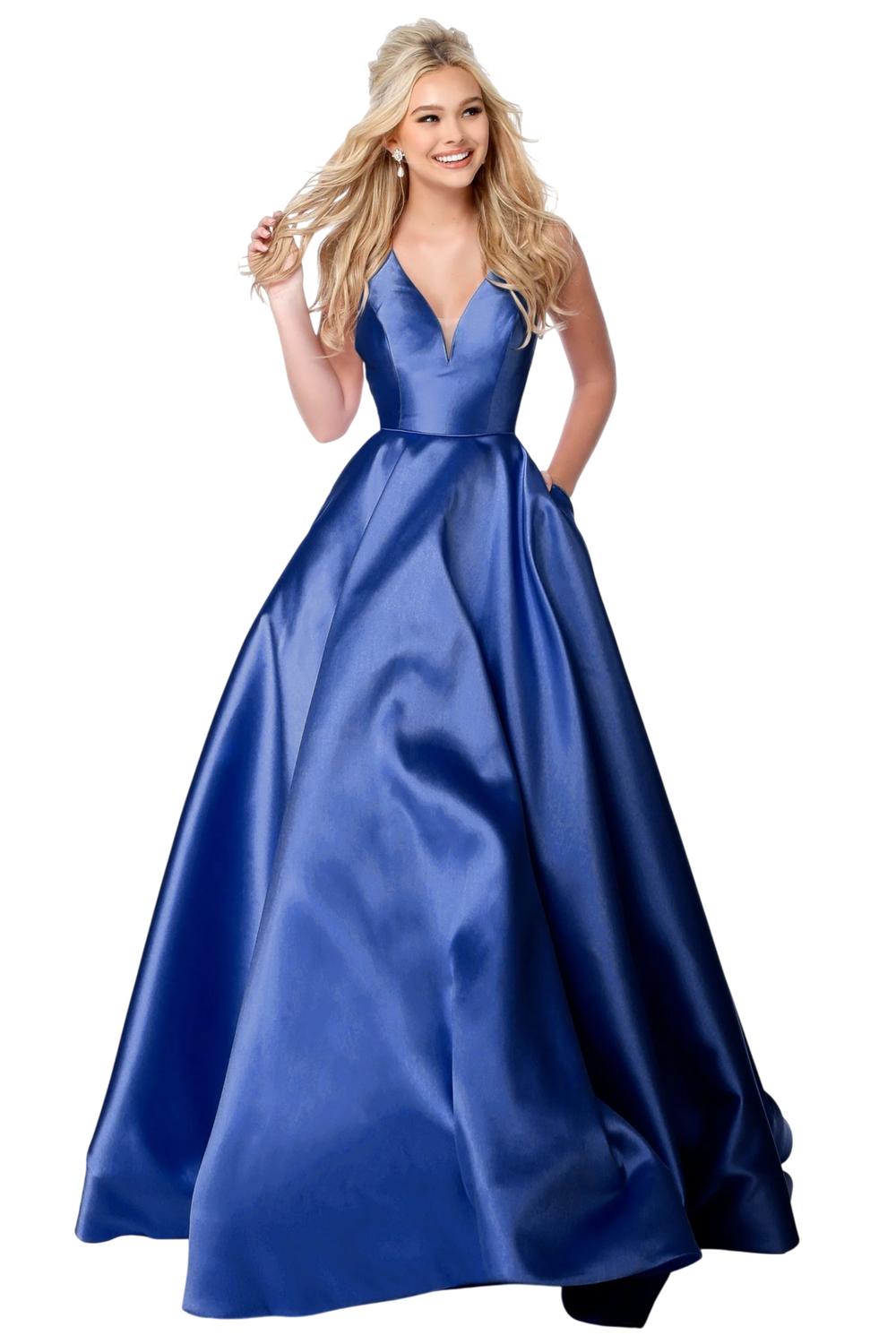 Sherri Hill - V Neckline Gown