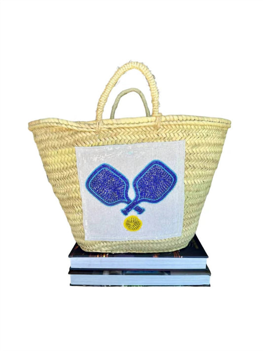 Glamourpuss - Beaded Pickleball Market Bag