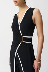 Joseph Ribkoff - Outlined Culotte Jumpsuit
