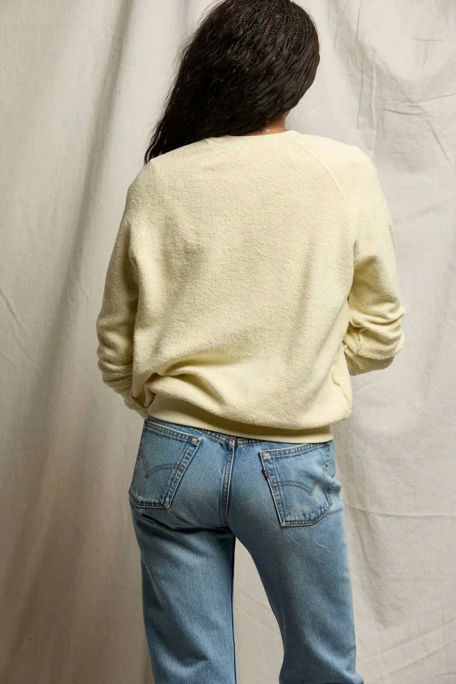 Perfectwhitetee - Ziggy Inside-out Shrunken Sweatshirt