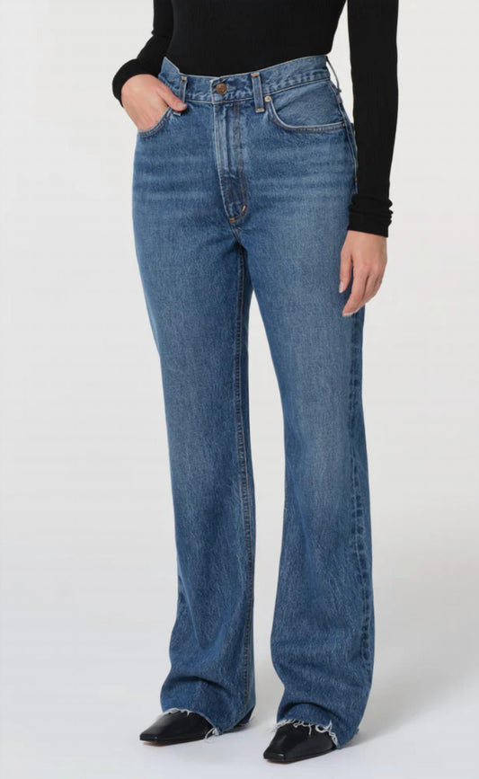 Agolde - Leena High Rise Subtle Flare Jeans