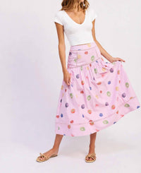 En Saison - Fruit Medley Midi Skirt