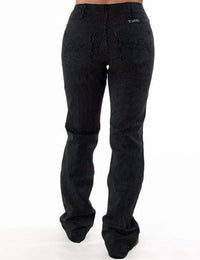 Cowgirl Tuff - Pinstripe Trouser Jean