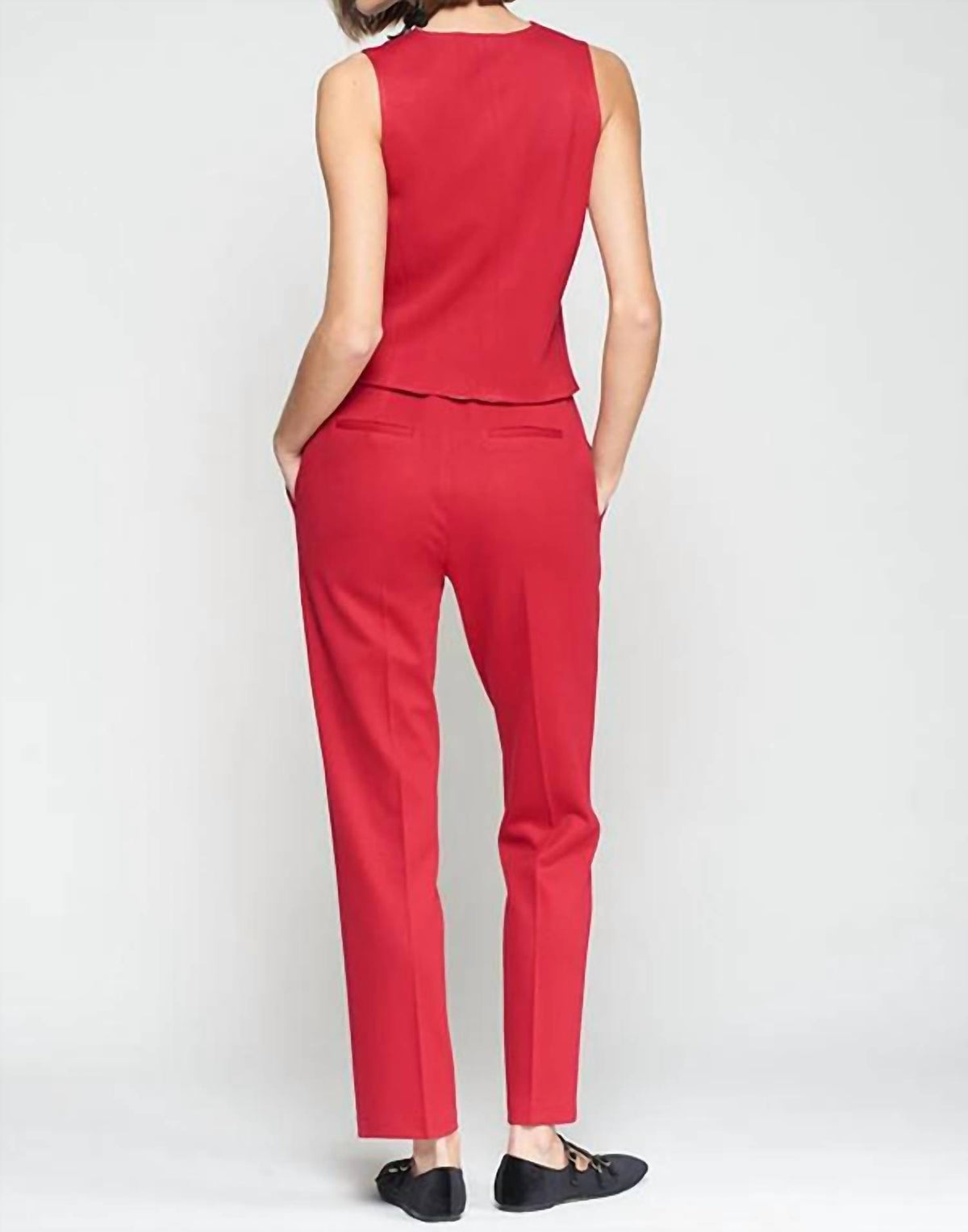 Vilagallo - Structured Straight-leg Trousers