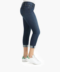 KUT FROM THE KLOTH Catherine Mid Rise Boyfriend Jean in abelia - women's jeans - alternate view