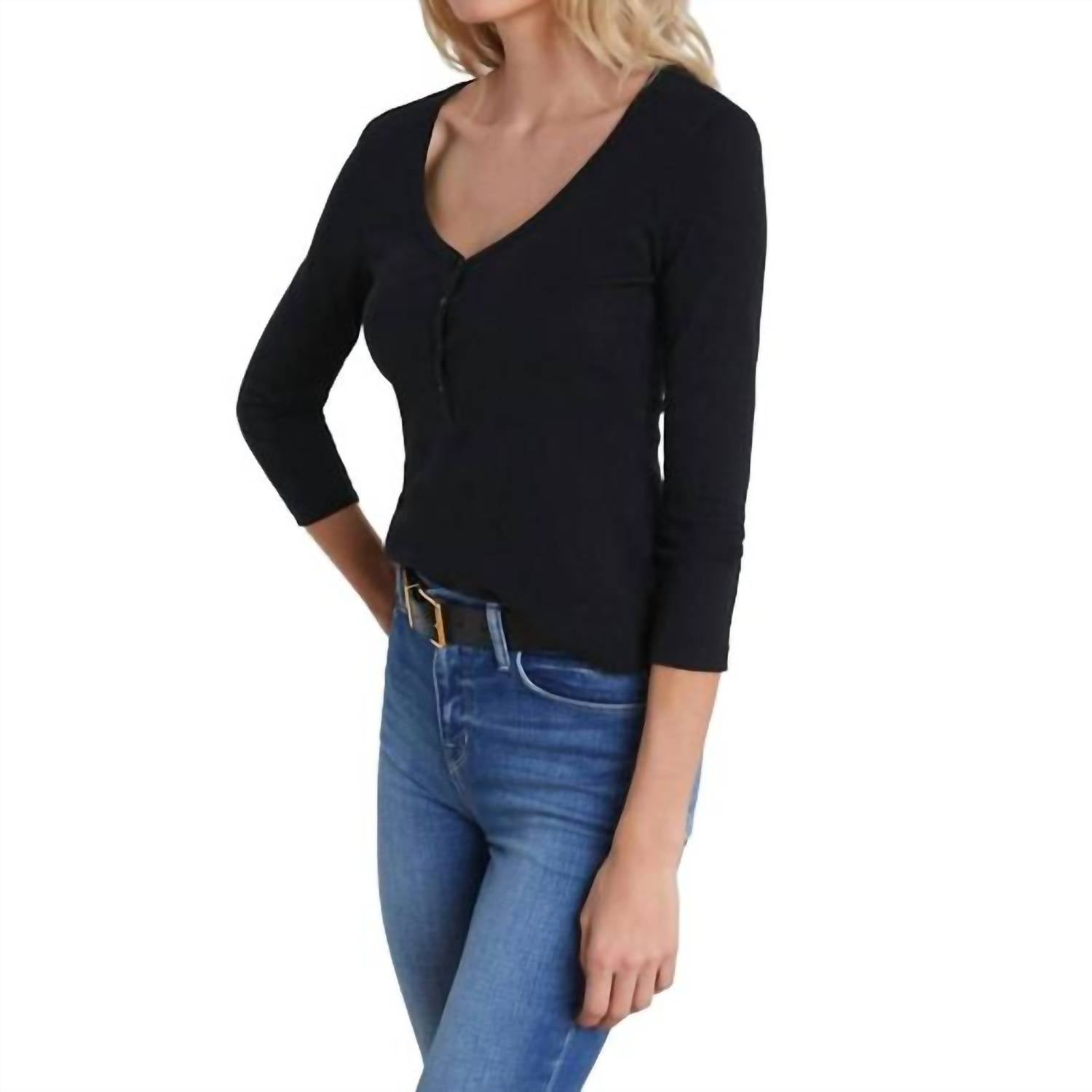 L'Agence - Rowena Henley Top