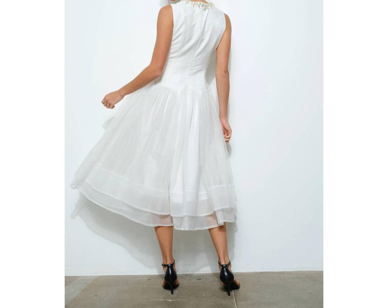 Ina Fashion - Heirloom Tulle Midi Dress
