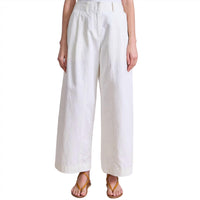 APIECE APART Women's Cropped Cybil Trouser in cream - women's pants