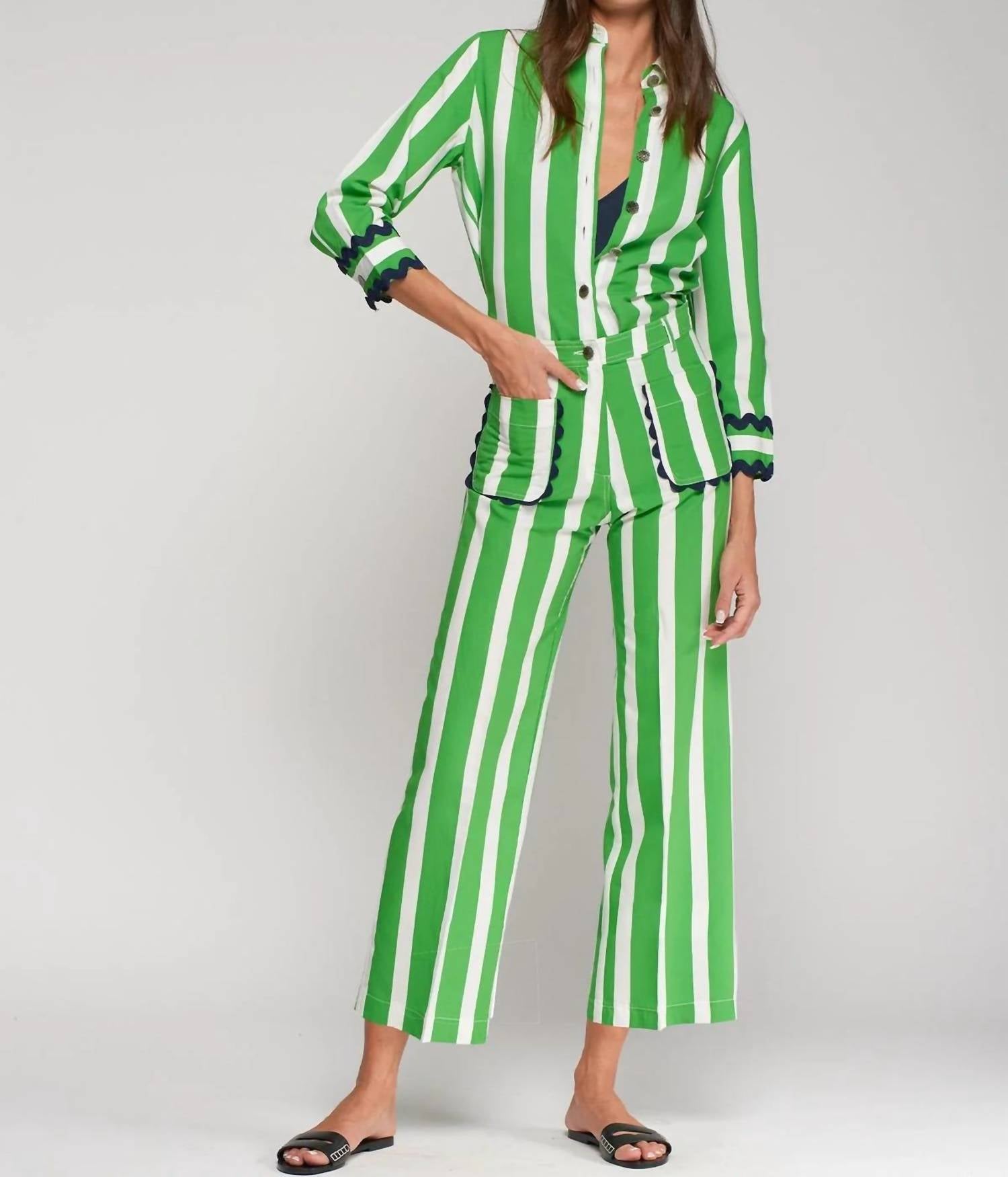 Vilagallo - Diana Straight Leg Pants