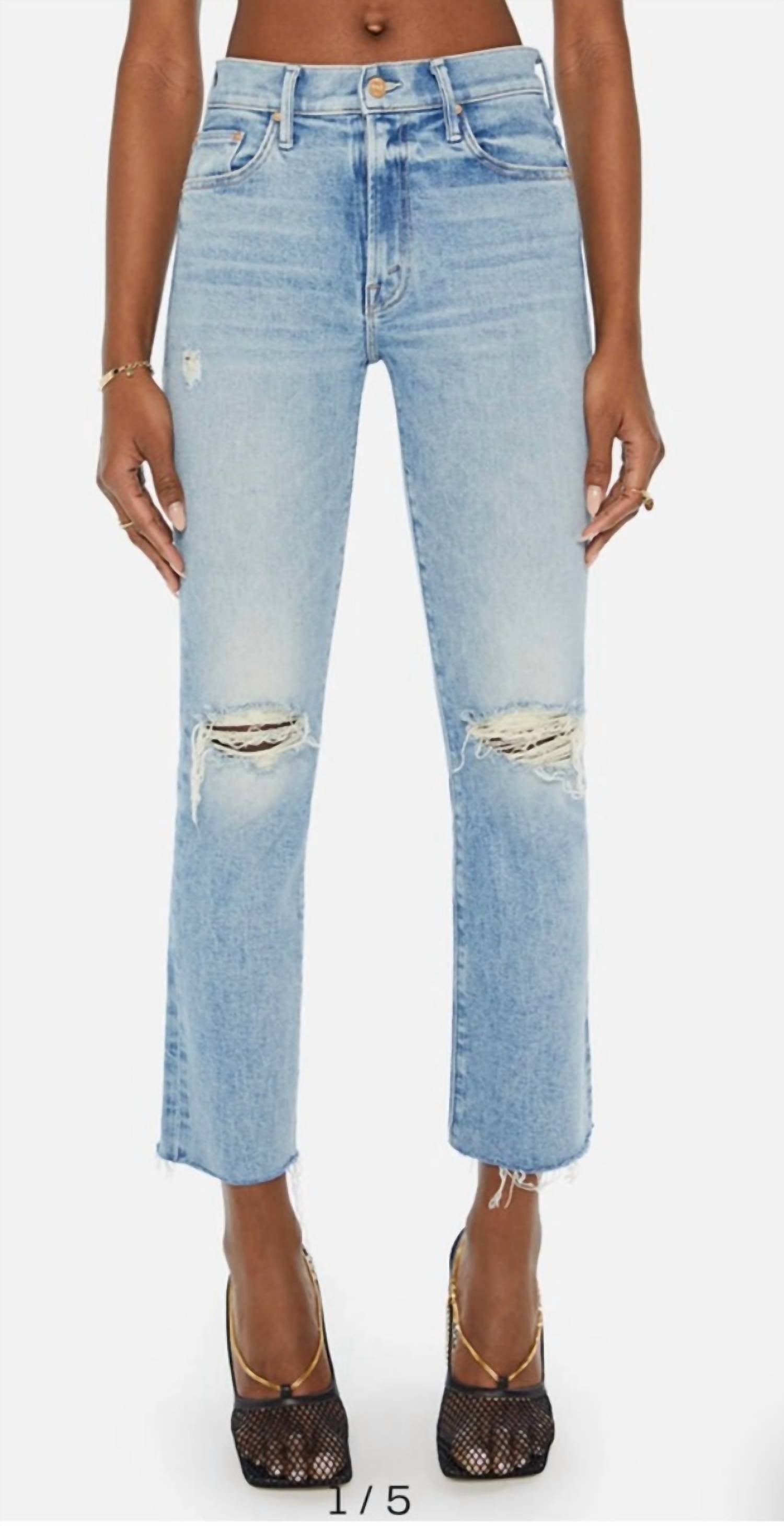 Mother - Nsider Flood Fray Jeans