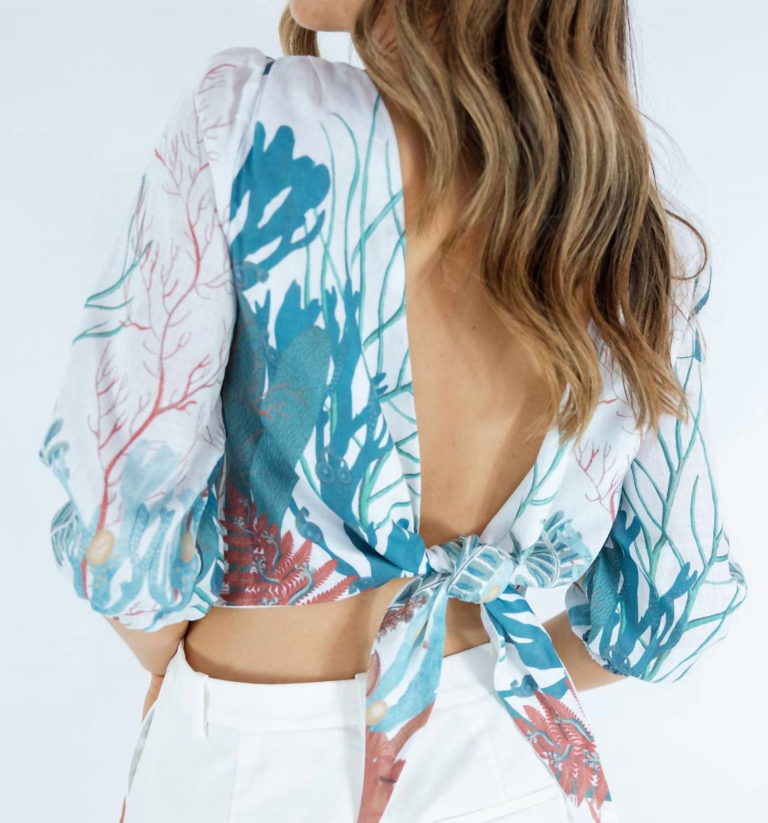Solange - Women's Tied Top