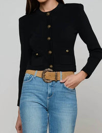 L'Agence - Women's Patsy Crop Cardigan