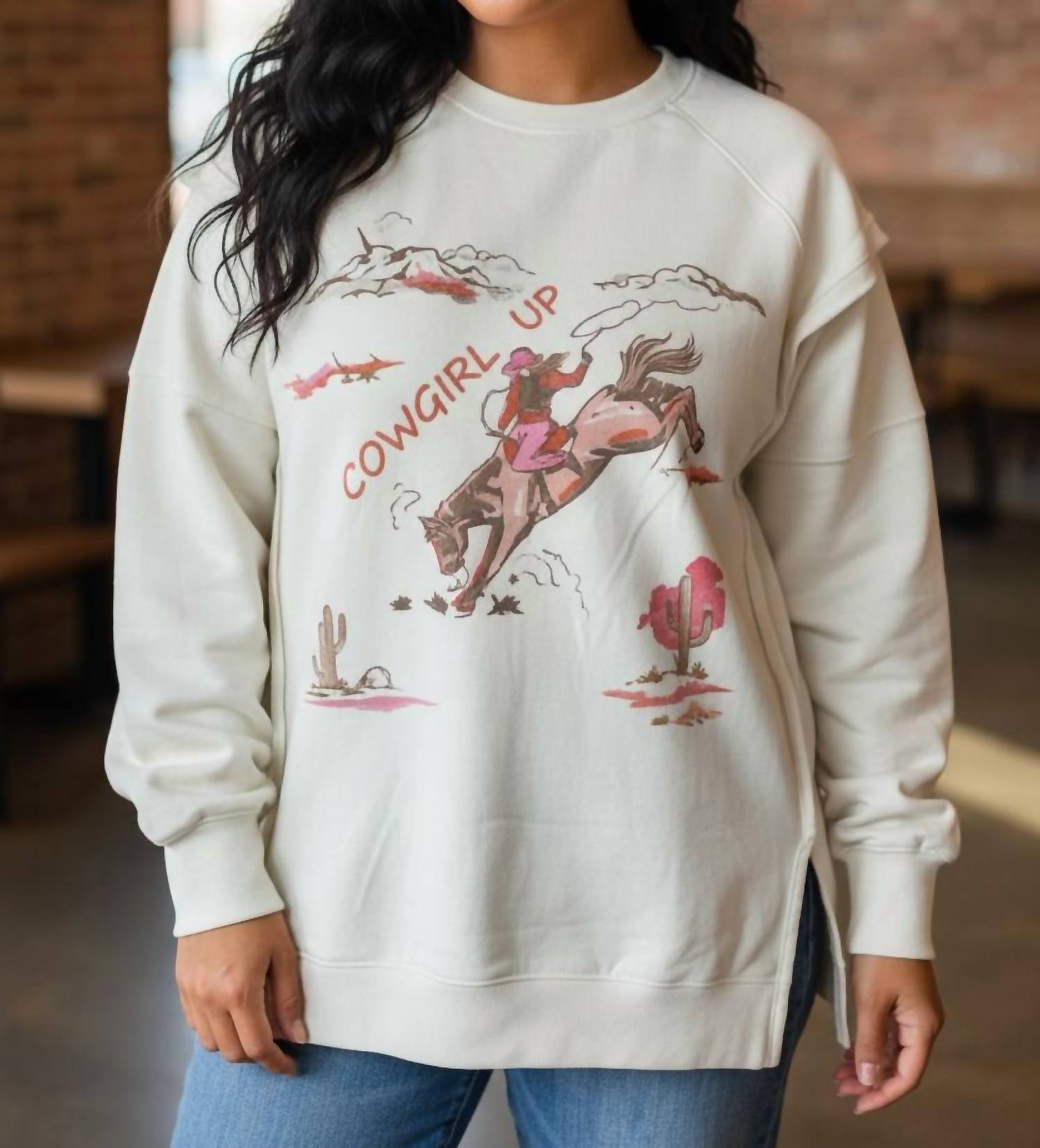 Wanderfull - Blakeley Ranch Girl Classic Oversize Pullover