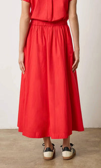 Lilla P - Women's Paneled Maxi Skirt