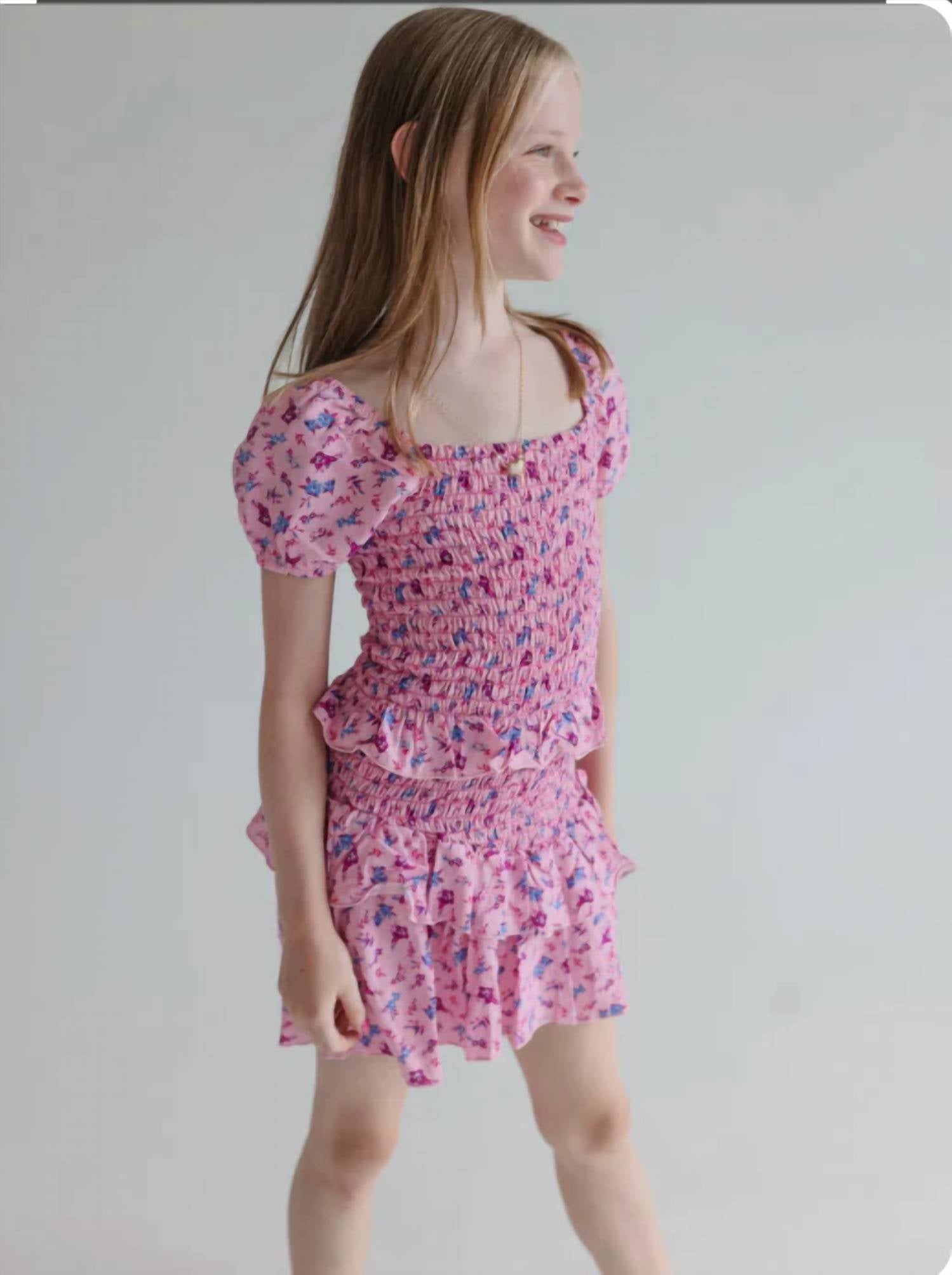 Cheryl Creations - Smocked Ruffle Top