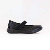 Fidelio Women's Hallux Hi-energy Mary Jane Sandal in black leather - women's sandal