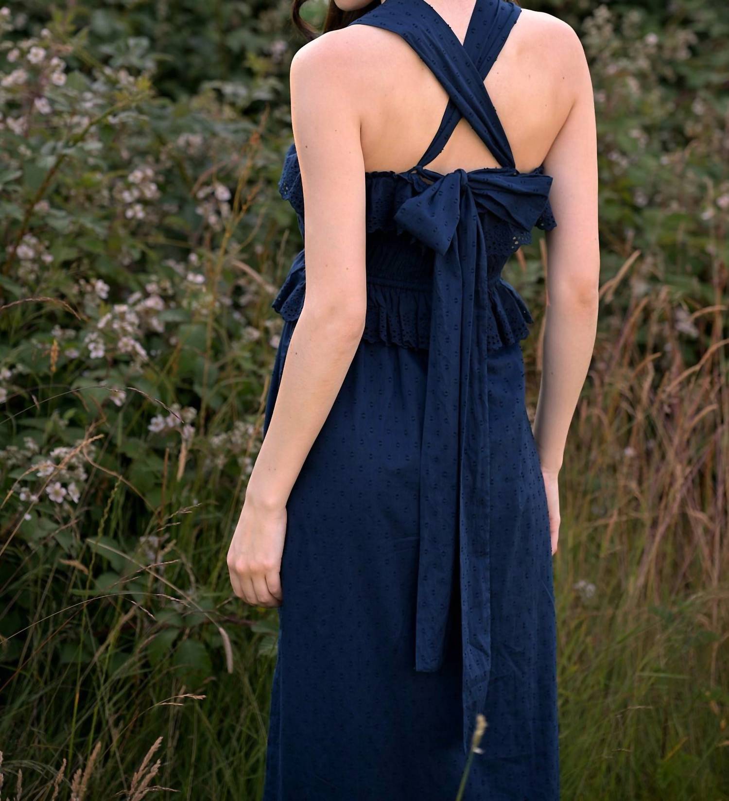 Neve & Noor - Ally Cotton Eyelet Sundress