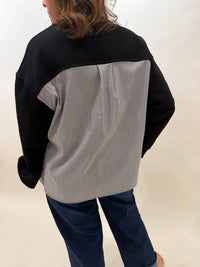 Elan - Layered-look Crewneck Sweater