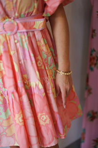 Karlie - Sorbet Swing Mini Dress