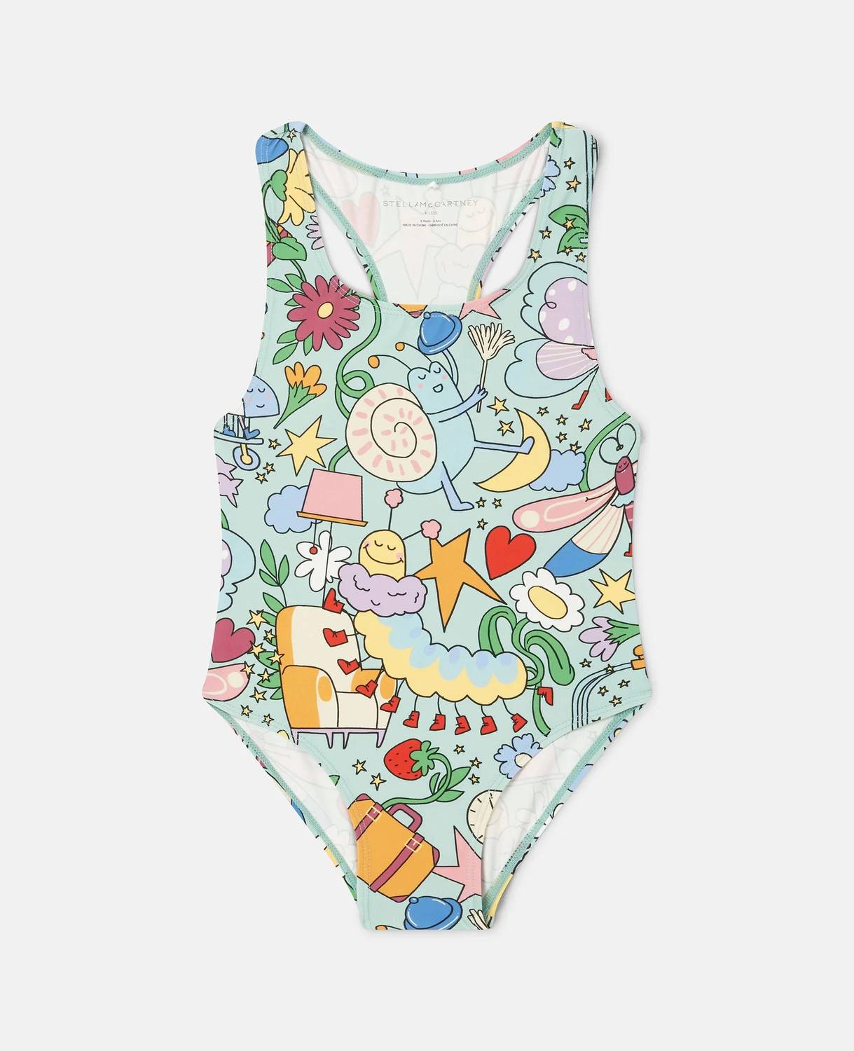 Stella Mccartney - Girl's Summer Printed One Piece Swimsuit