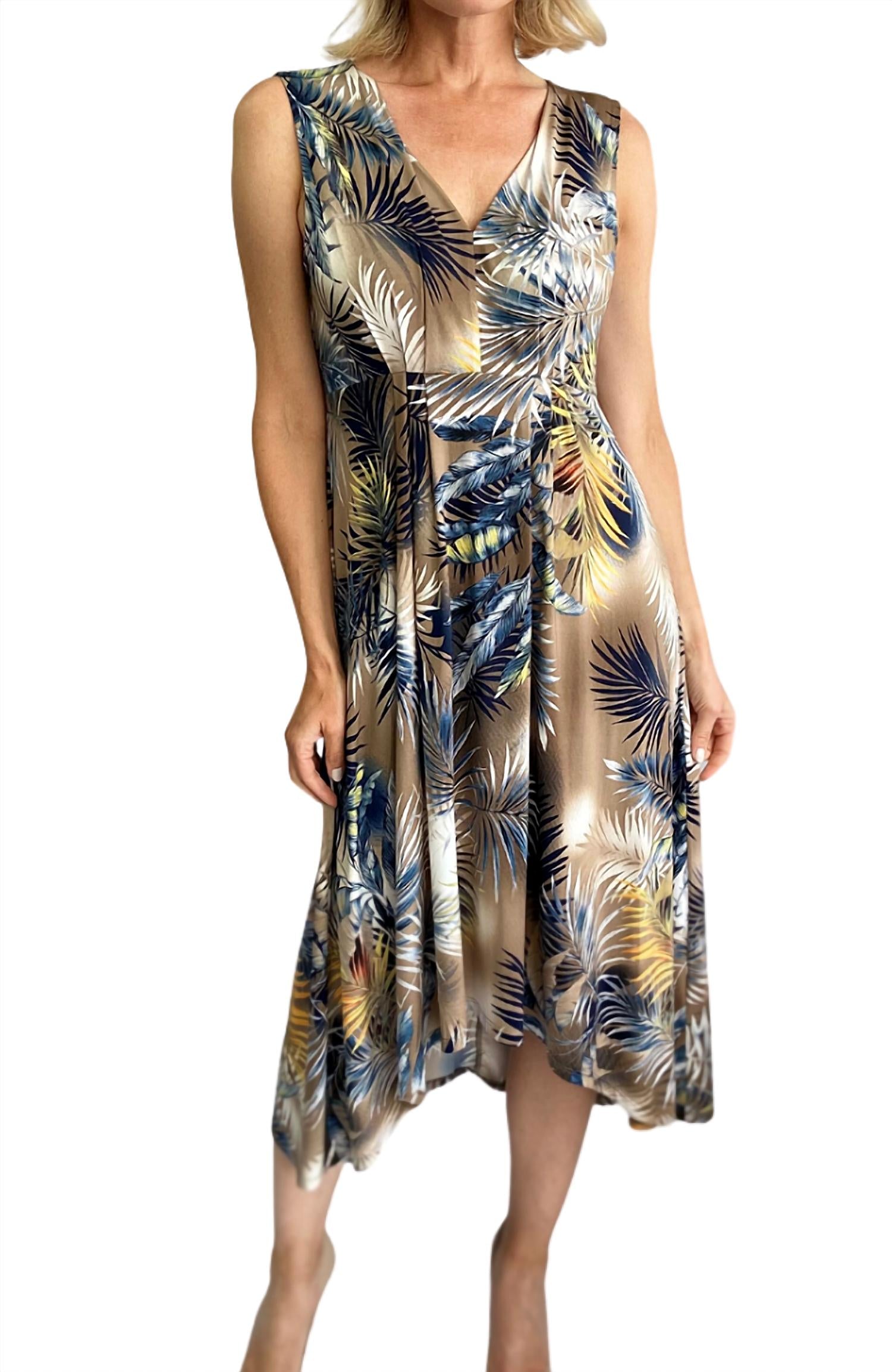 Soft Works - Hi Low V Neck Dress