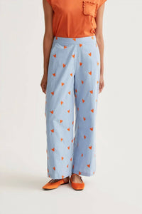 Compania Fantastica - Hearts Print Trousers