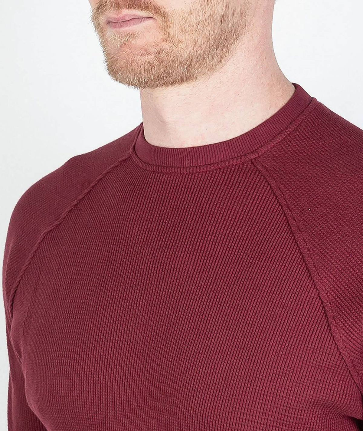 Jude Neale - Rogan Sleeve Waffle Top