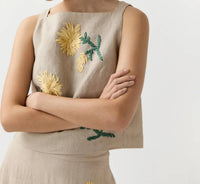 Ann Mashburn - SQUARE GIA SHELL TOP