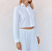 Bella Dahl - Long Sleeve Cropped Shirt