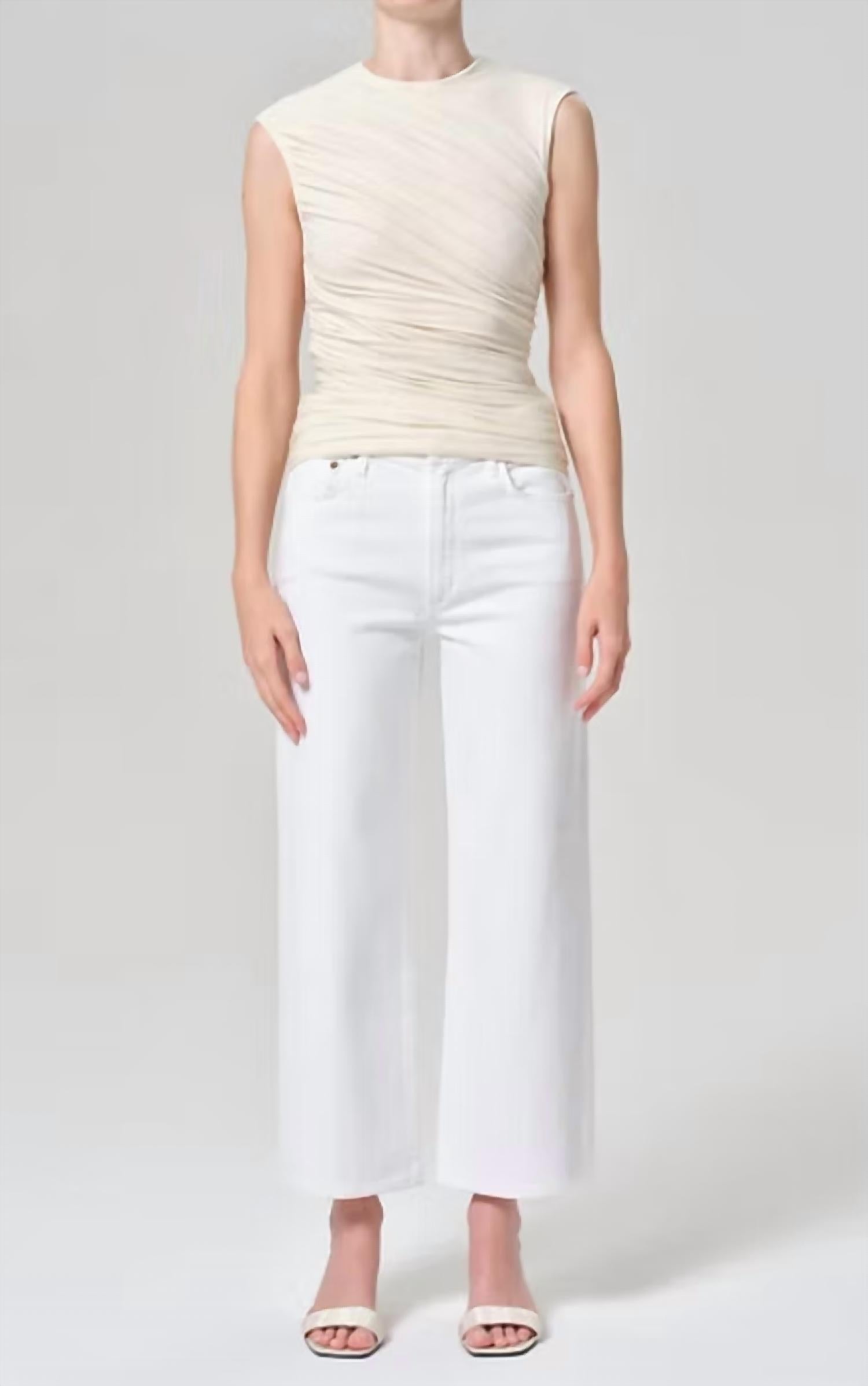 Agolde - Women's Harper Mid Rise Crop Jean
