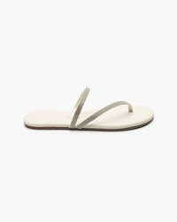 TKEES Women's Infinity Sarit Sandal in cream - women's sandal