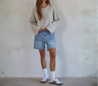 By Together - The Sofia Baggy Denim Short
