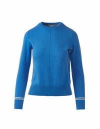 Kinross - Women's Pop Trim Crew Sweater