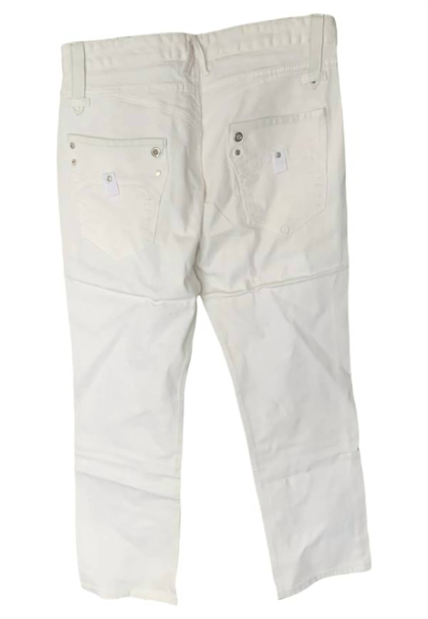 Rnt23 - Men's Classic Hand Embellished Denim Jeans