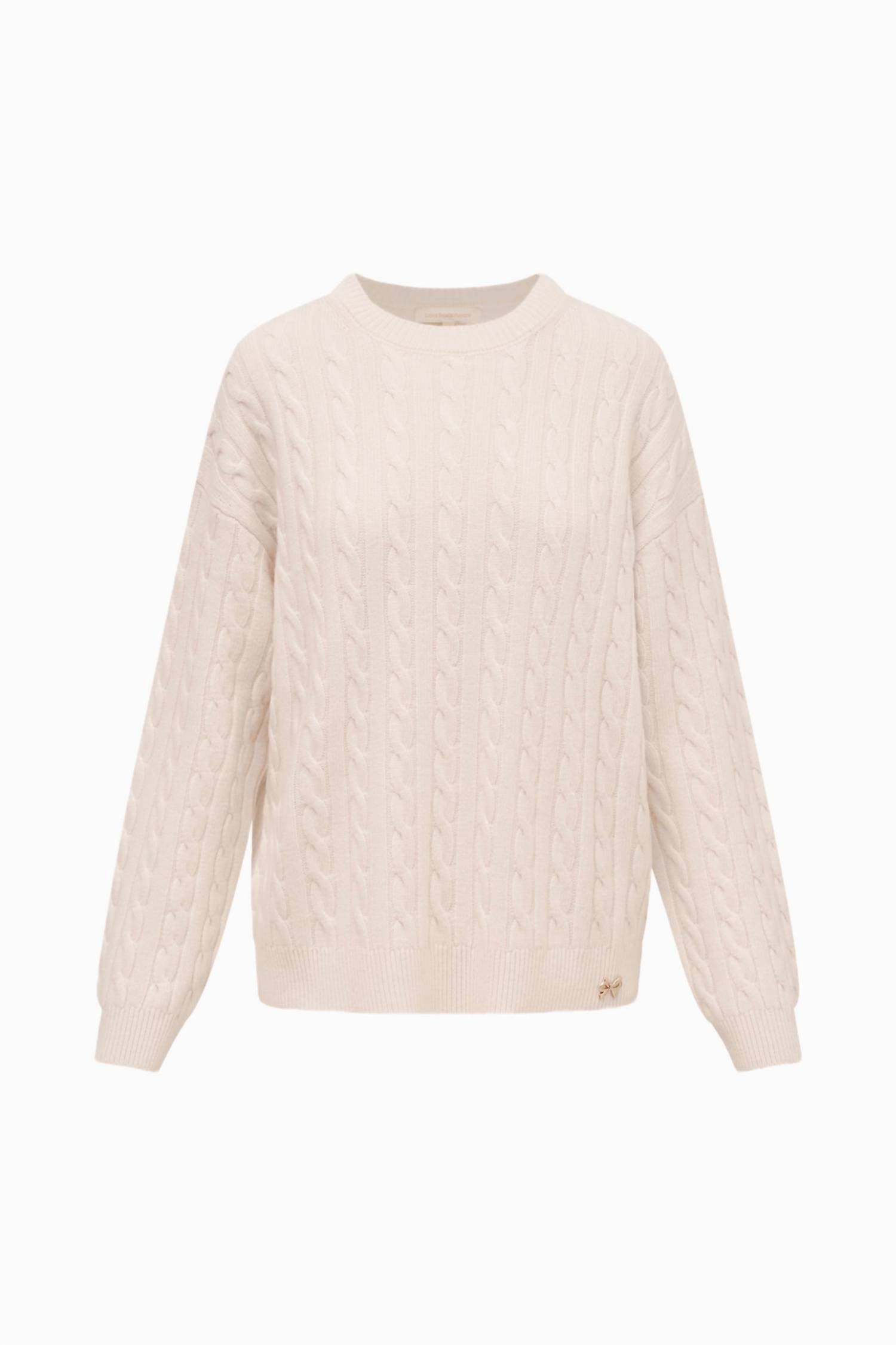 Loveshackfancy - Kym Cable Knit Sweater