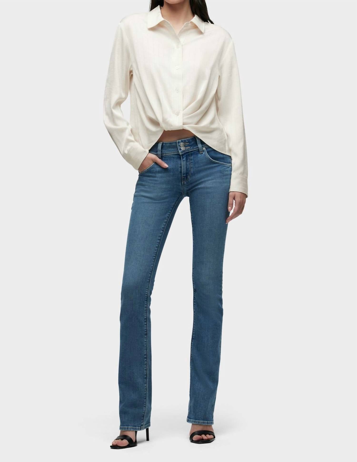 Hudson - Long Sleeve Knotted Button Down Shirt