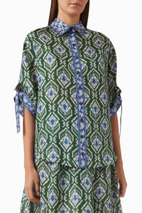 Zimmermann - Wylie Relaxed Short Sleeve Shirt