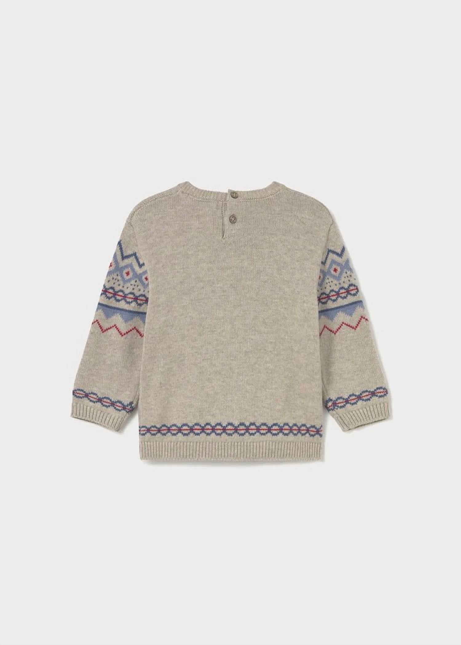 Mayoral - Kid's Jacquard Pattern Sweater