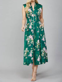 Fate - Kenzie Zip Front Floral Dress
