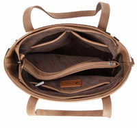 Montana West - Women's Tooled Collection Concealed Carry Tote Crossbody Bag