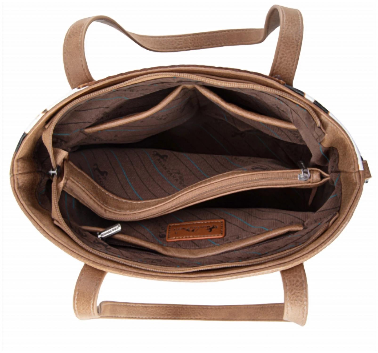 Montana West - Women's Tooled Collection Concealed Carry Tote Crossbody Bag