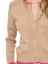 Central Park West - Parker Zip-up Cardigan