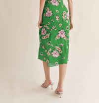 Sage The Label - Greener Side Midi Wrap Dress