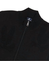 Psycho Bunny - MEN'S LACOMB ALL OVER BUNNY ZIP SWEATER