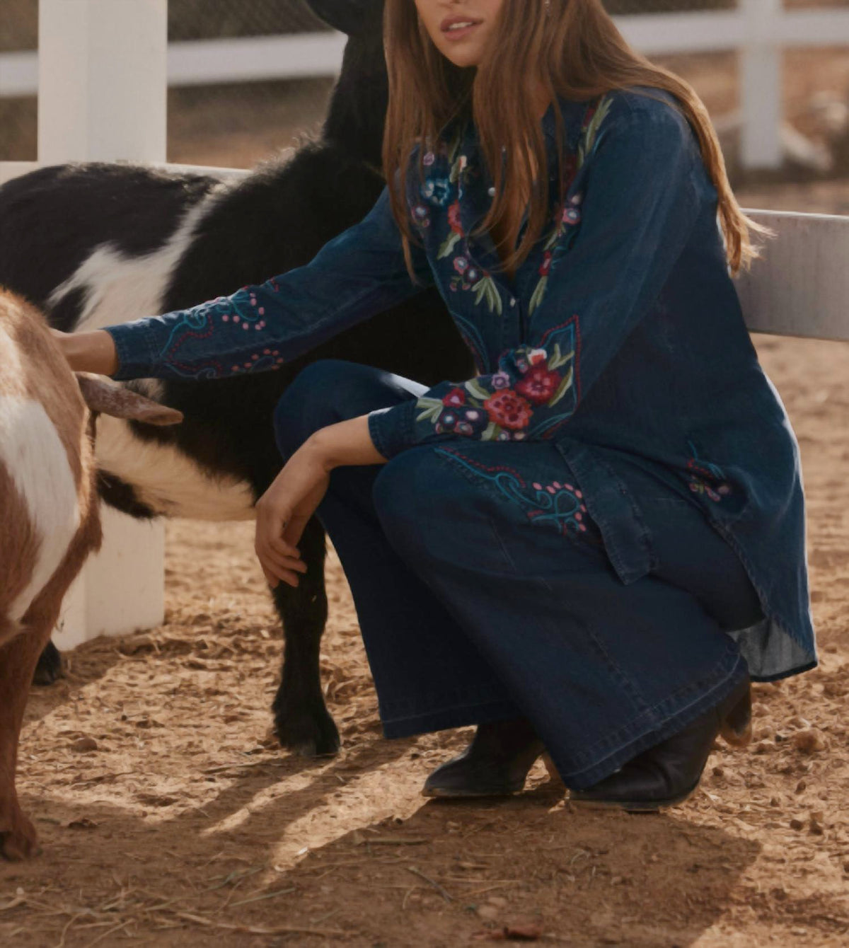 Johnny Was - Oversized Shirt Tunic