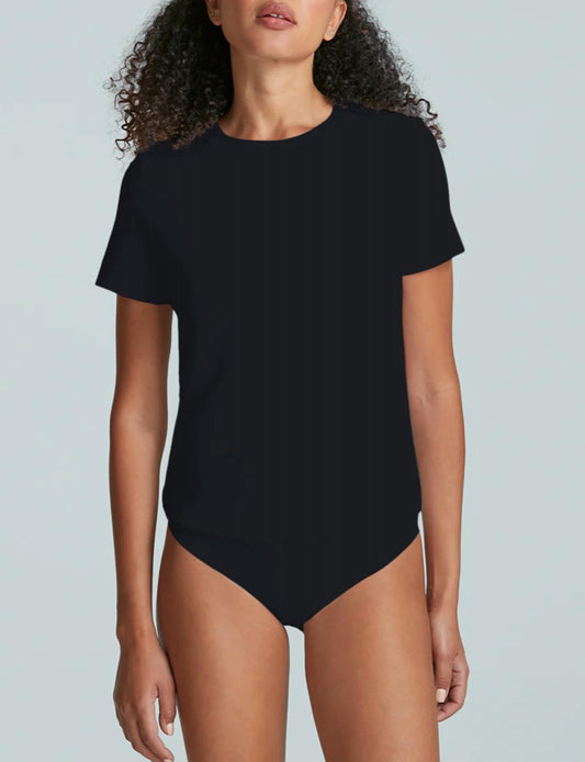 Commando - Essential Cotton Crew Bodysuit