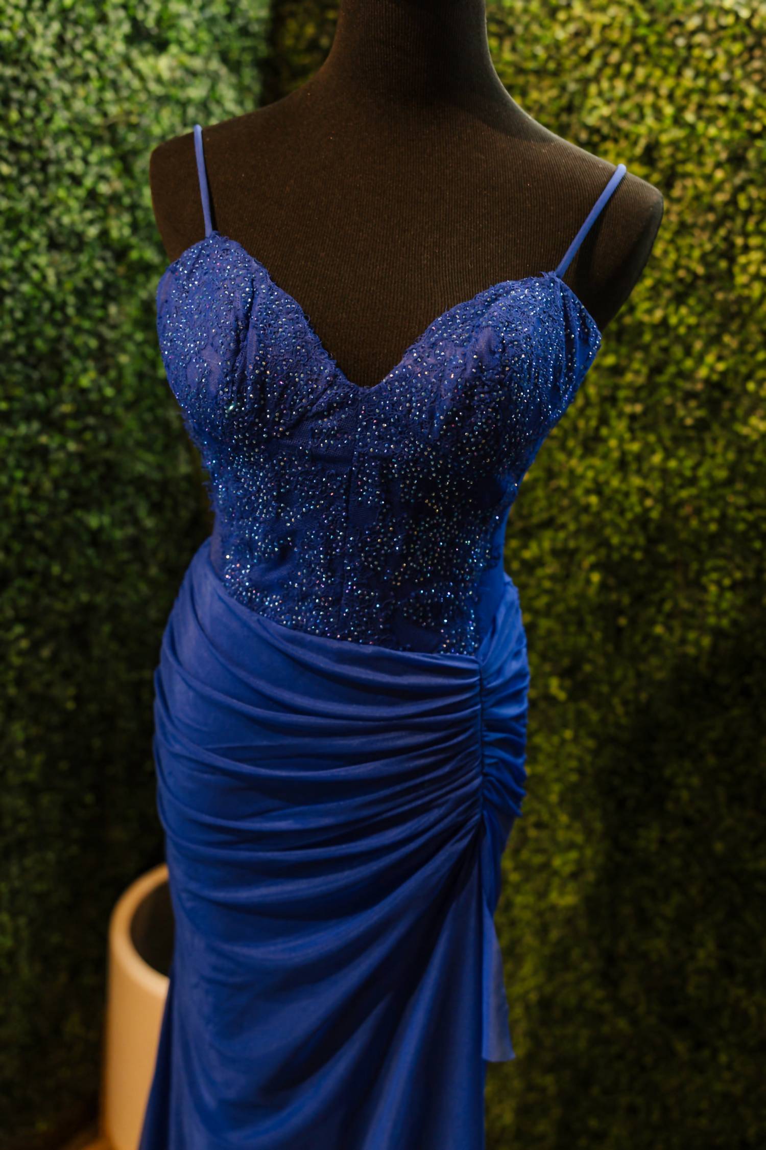La Femme Women's Prom Dress in royal blue - women's dress - view 10